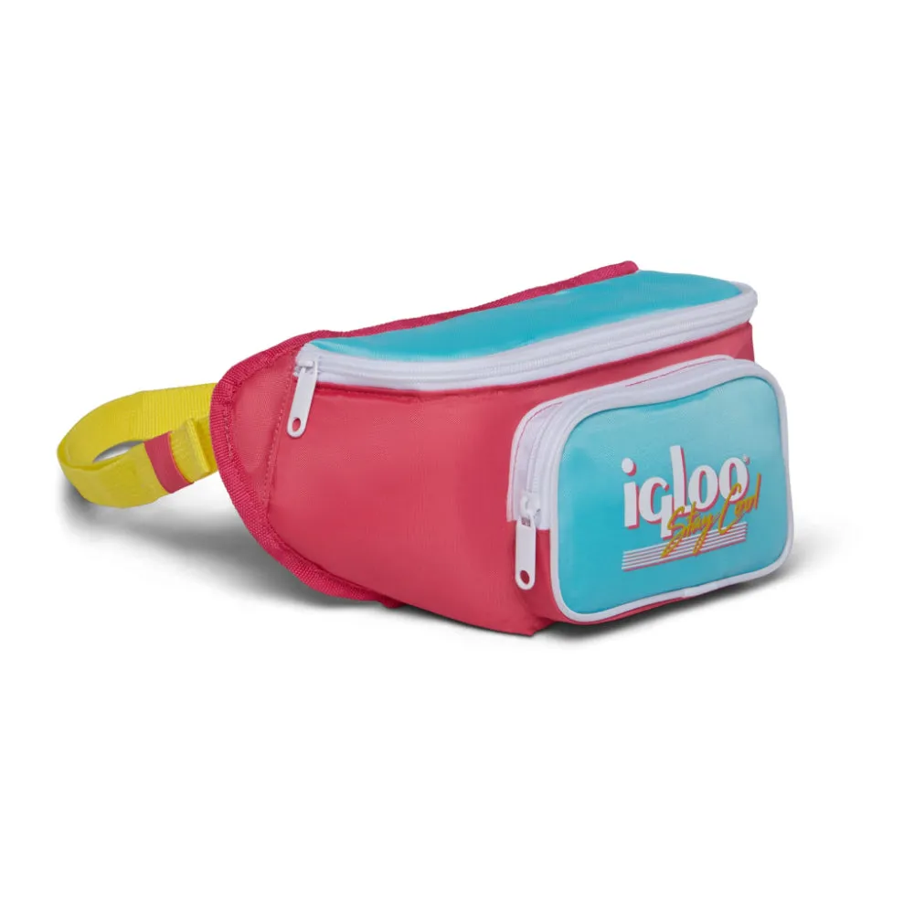 00066058-Igloo - Retro Fanny Pack Cooler Bag  - Watermelon