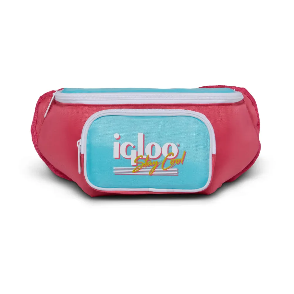 00066058-Igloo - Retro Fanny Pack Cooler Bag  - Watermelon