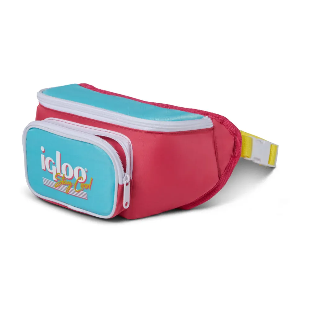 00066058-Igloo - Retro Fanny Pack Cooler Bag  - Watermelon