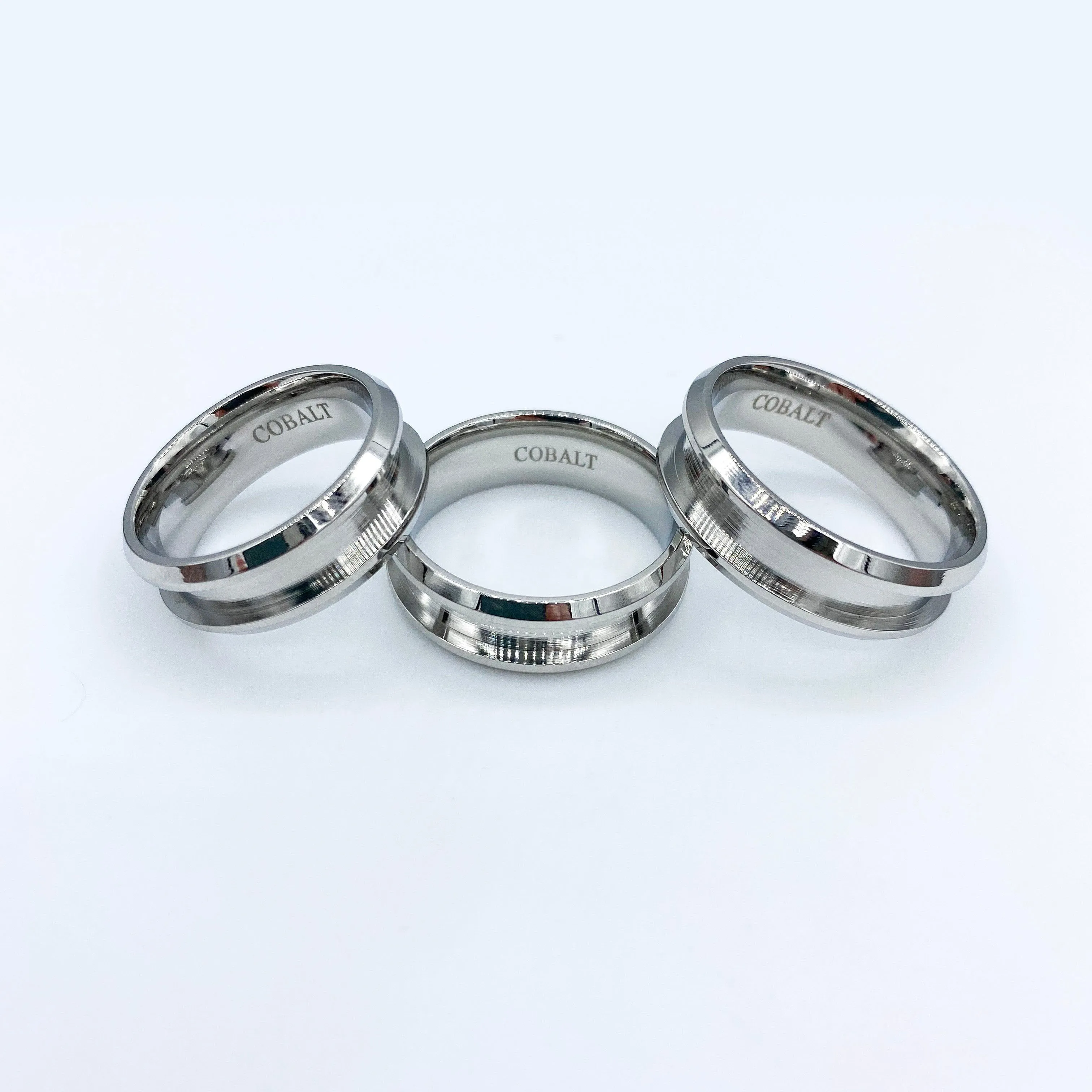 10 Pack - Cobalt Chromium Ring Blank