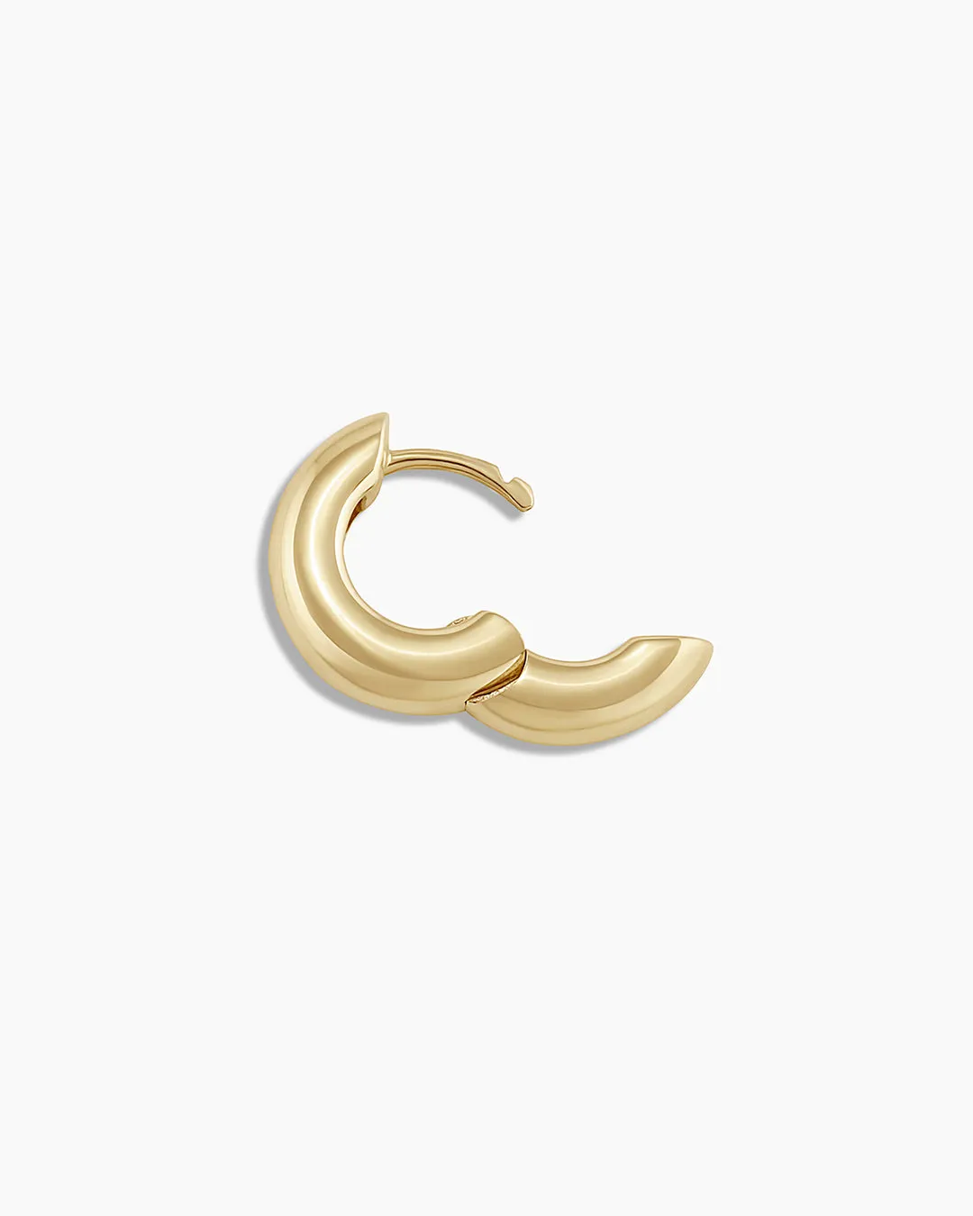 14k Gold Lou Huggies