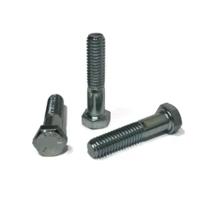 1/4" Coarse Thread Grade 5 Hex Cap Screws Zinc Plated Bolts