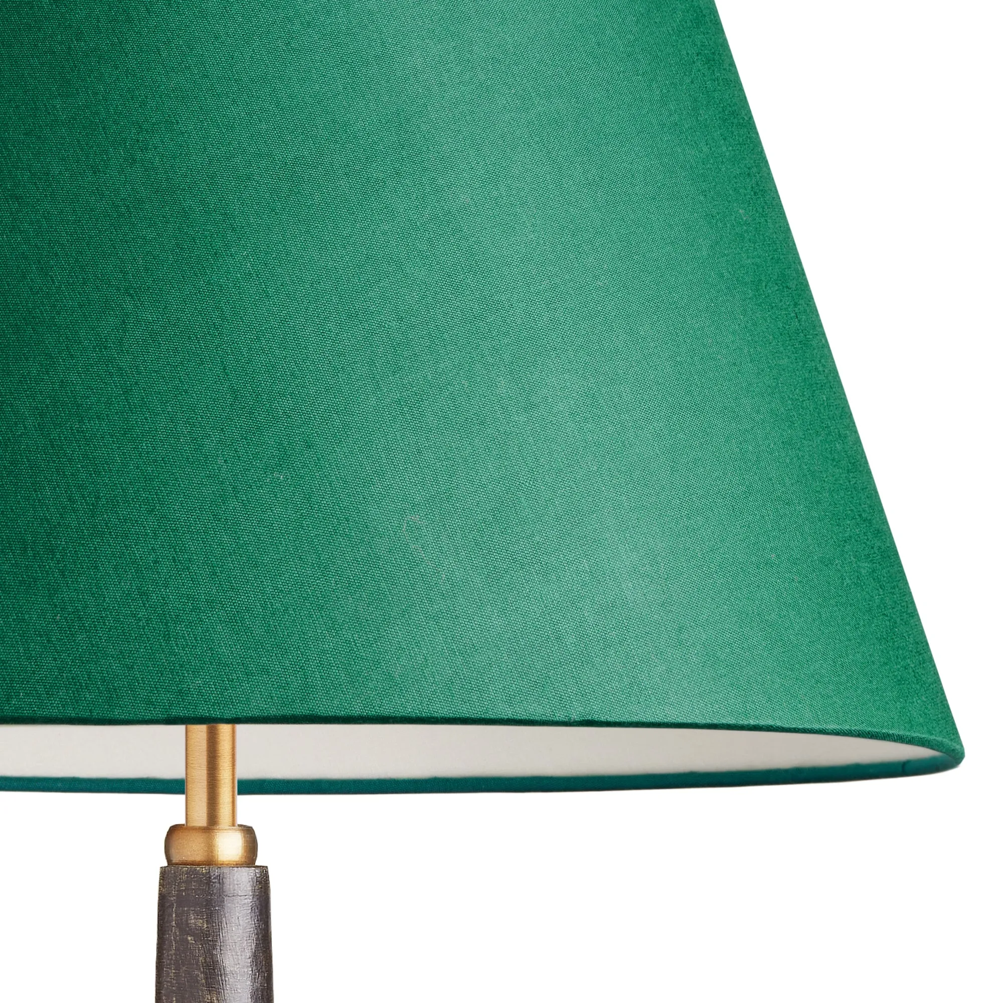 16cm empire lampshade in jade taj silk