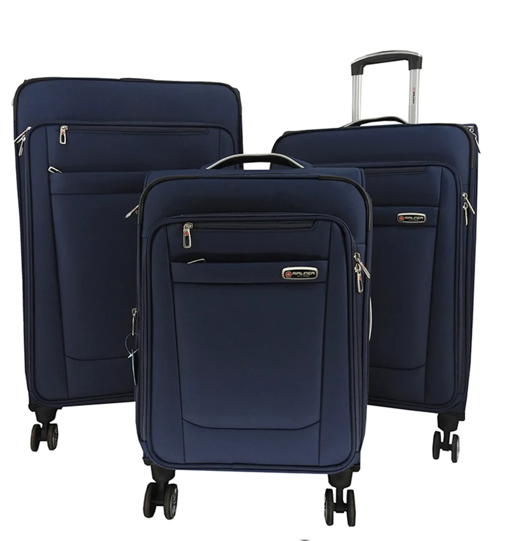 1784NV, Airliner, Large Suitcase 28" - Navy