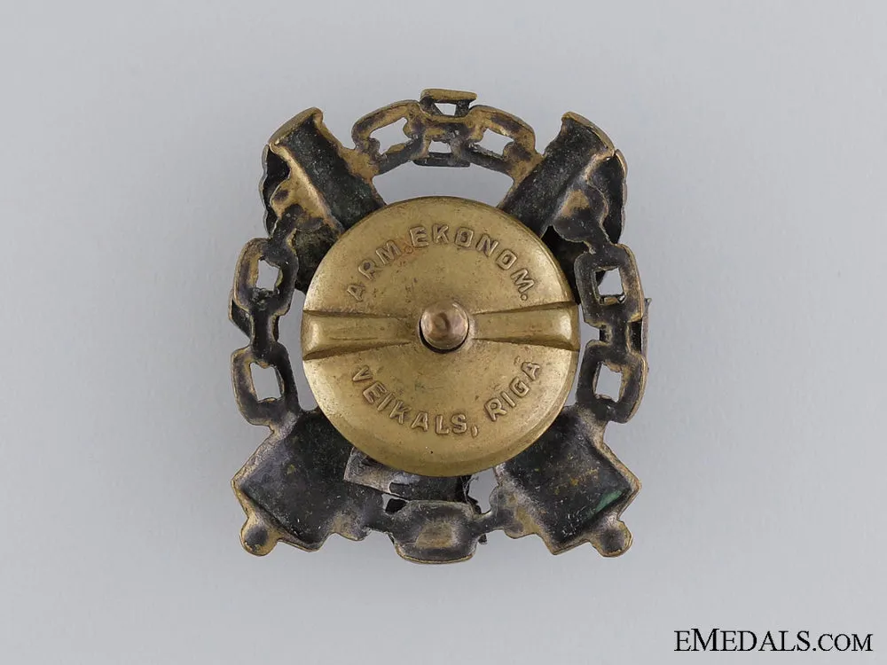 1930 Latvian Armoured Train Regiment Badge
