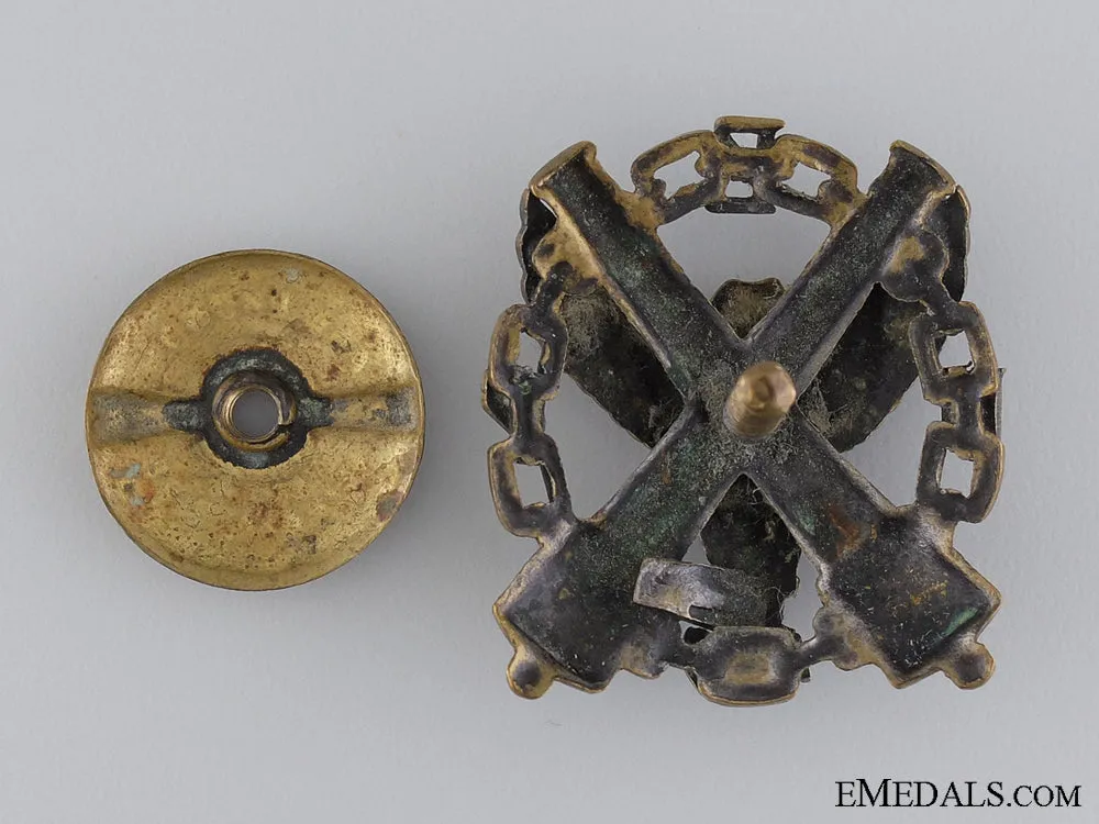 1930 Latvian Armoured Train Regiment Badge