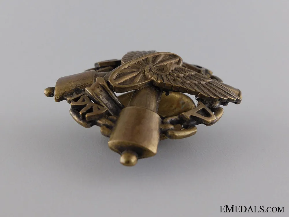 1930 Latvian Armoured Train Regiment Badge