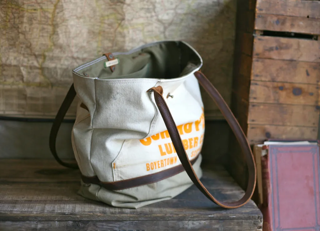 1940's era Canvas & Work Apron Carryall - SOLD