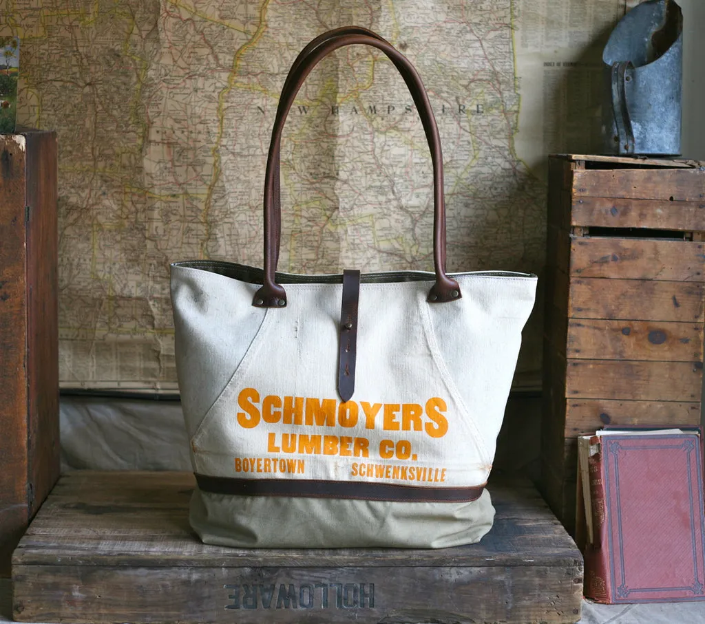 1940's era Canvas & Work Apron Carryall - SOLD