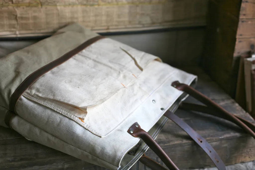 1940's era Canvas & Work Apron Carryall - SOLD