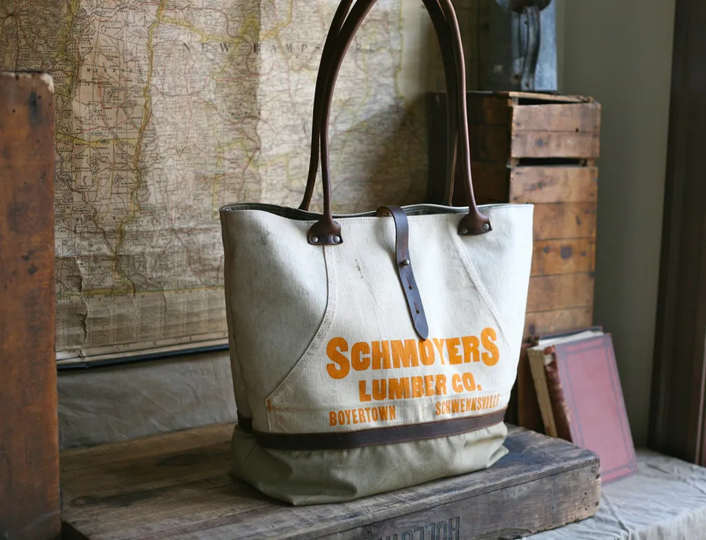 1940's era Canvas & Work Apron Carryall - SOLD