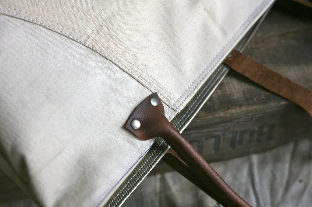 1940's era Canvas & Work Apron Carryall - SOLD