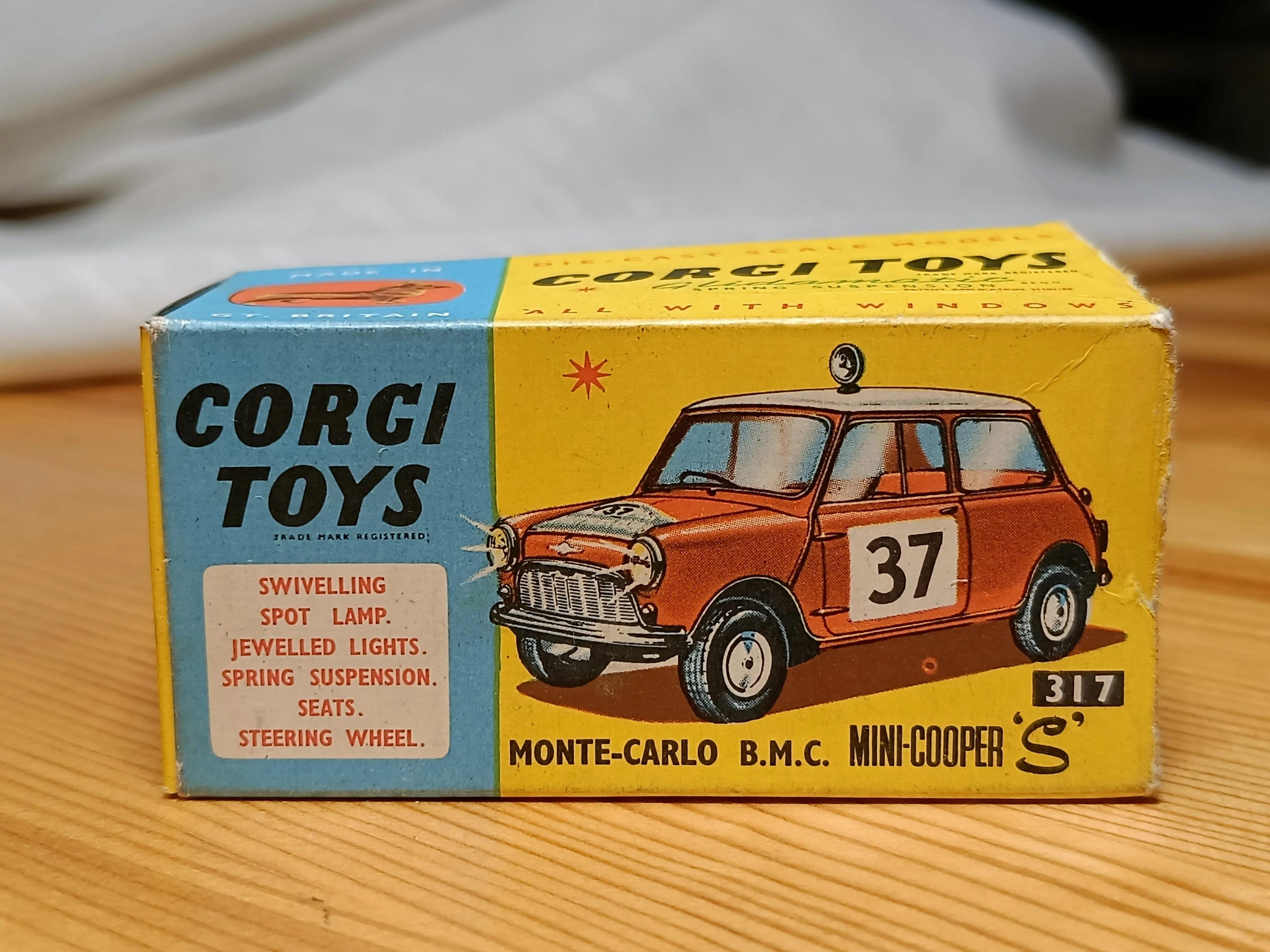 317 Mini-Cooper 1964 Monte Carlo *original box only*