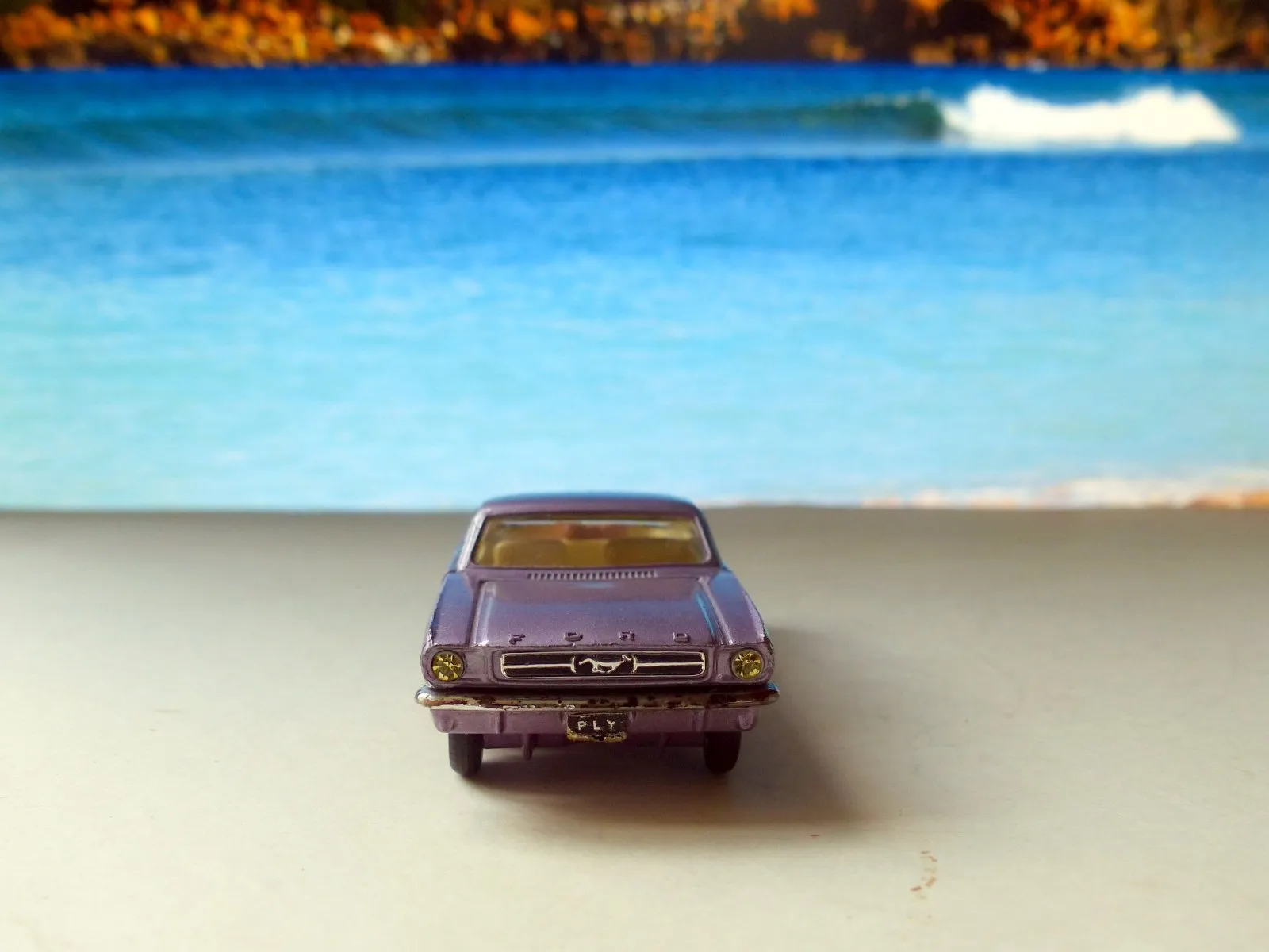 320 Ford Mustang 2 2 Fastback in lilac metallic with original box