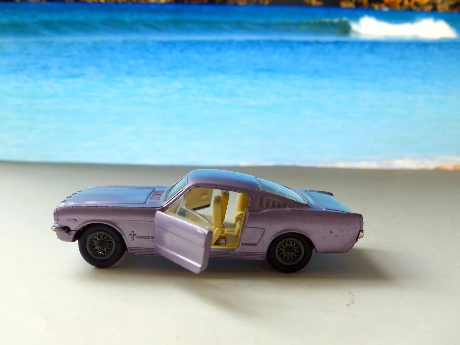 320 Ford Mustang 2 2 Fastback in lilac metallic with original box