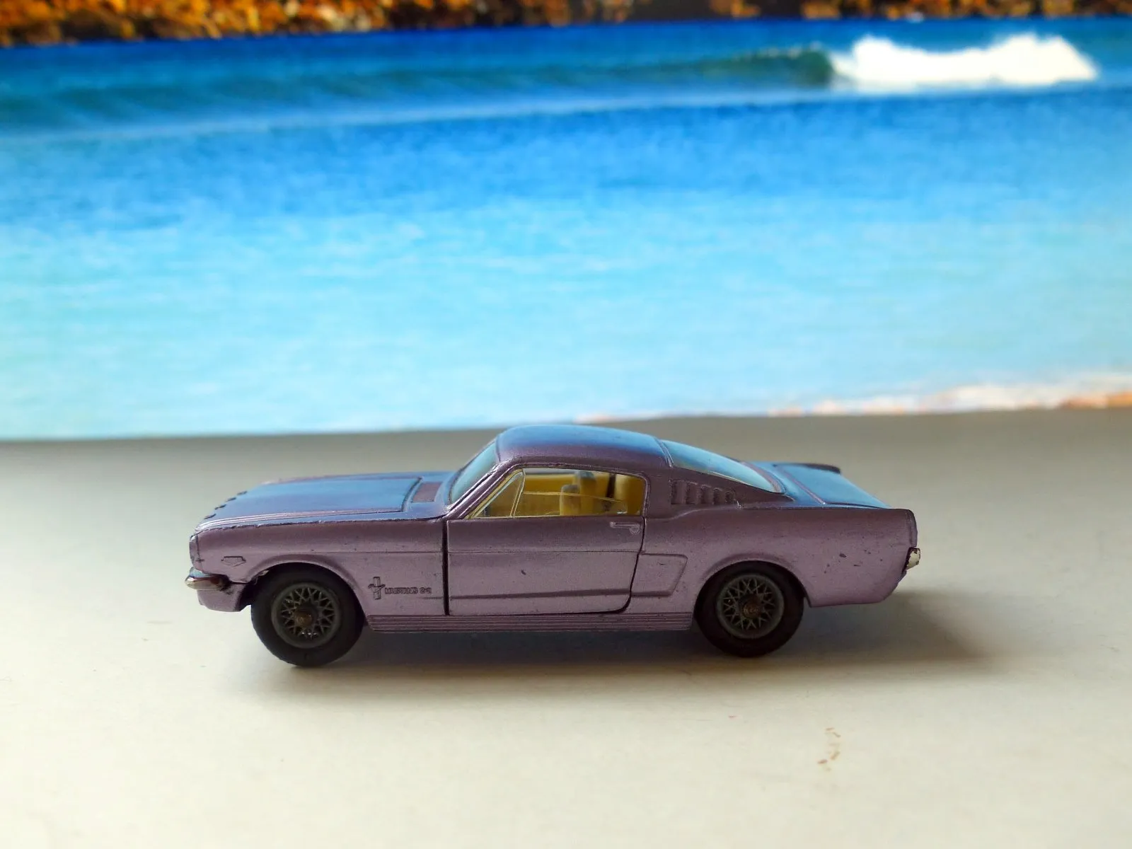 320 Ford Mustang 2 2 Fastback in lilac metallic with original box