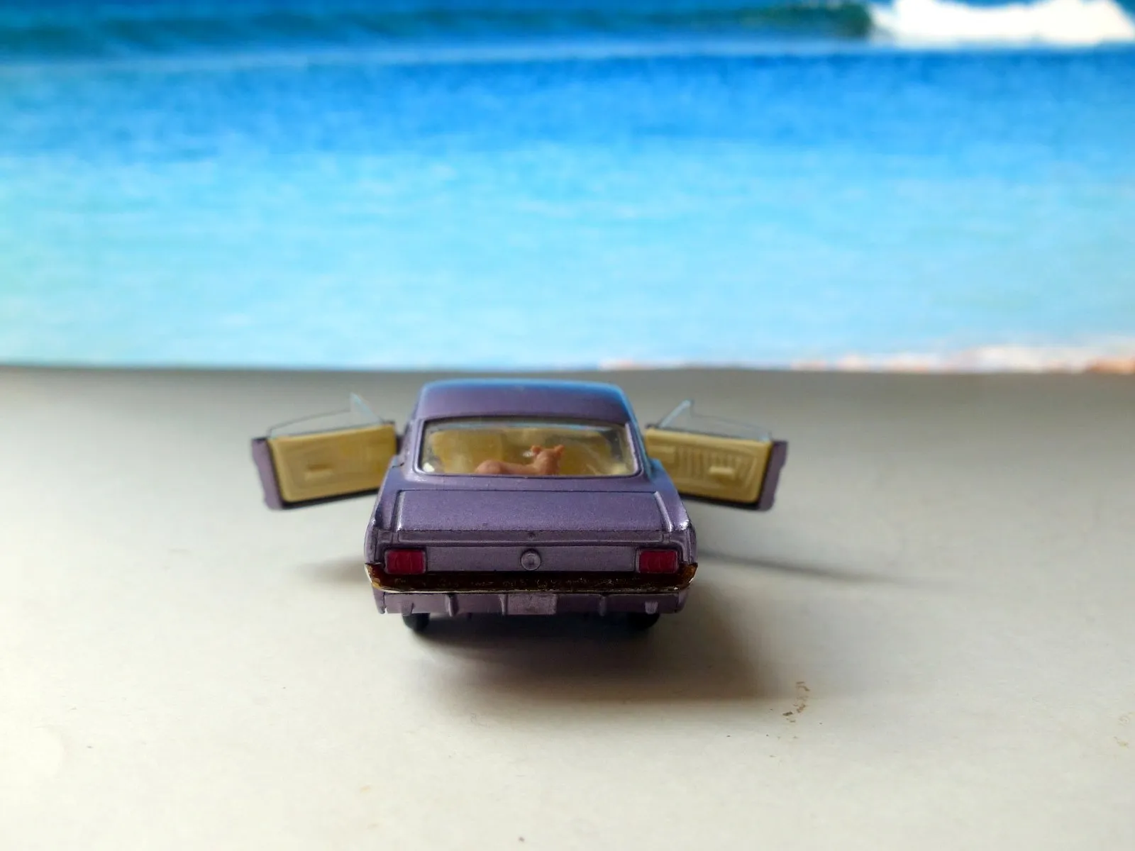 320 Ford Mustang 2 2 Fastback in lilac metallic with original box