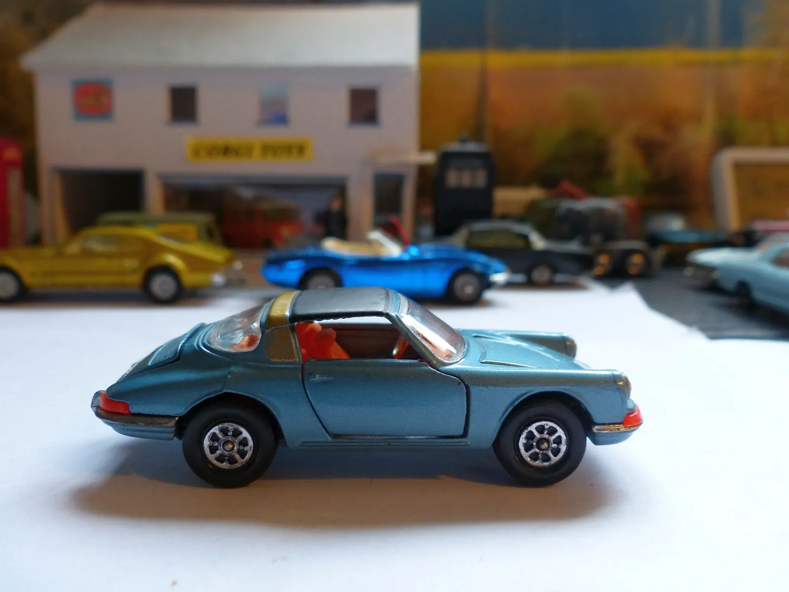 382 Porsche 911S Targa with original box - scarce edition
