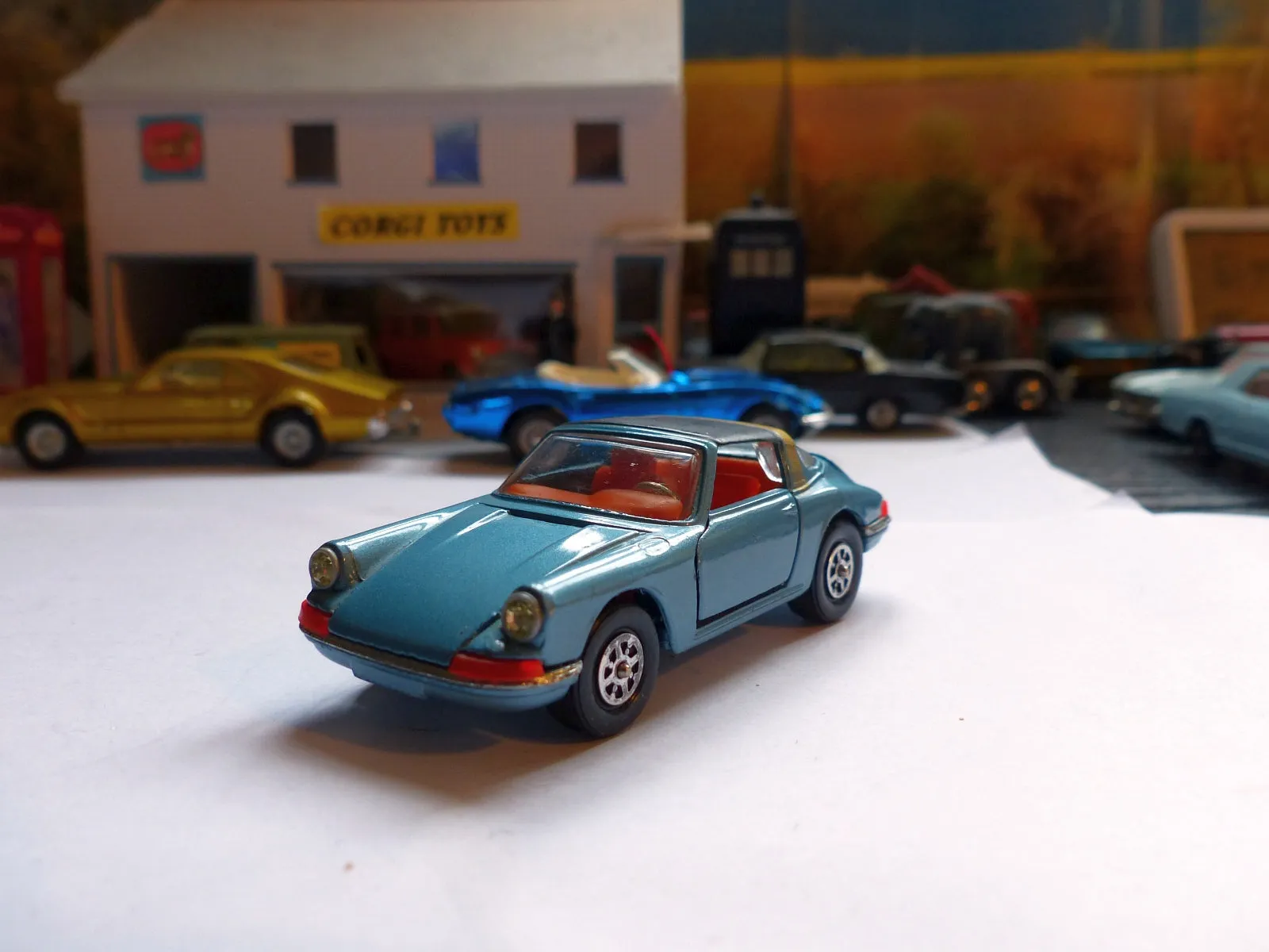 382 Porsche 911S Targa with original box - scarce edition