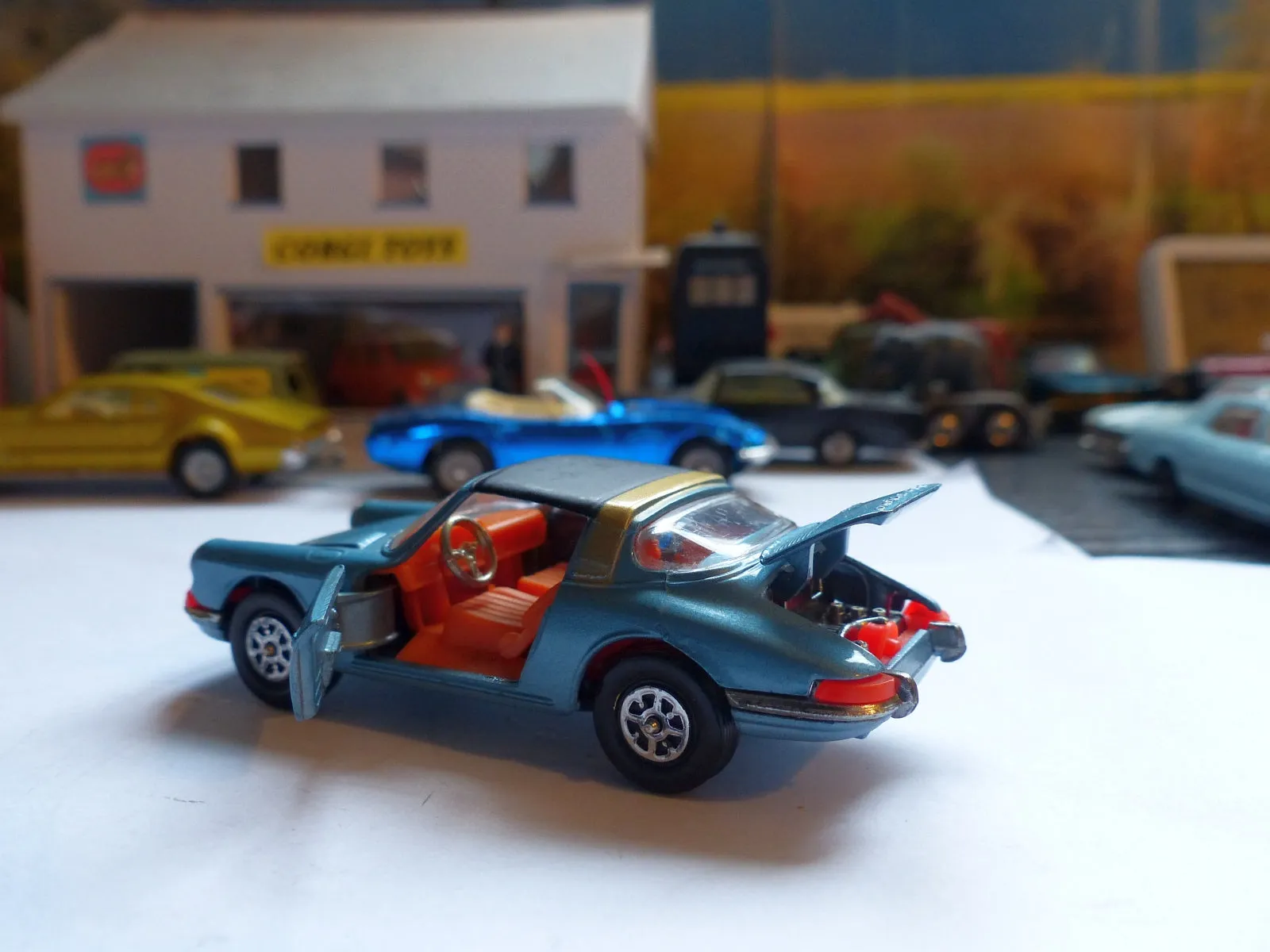 382 Porsche 911S Targa with original box - scarce edition