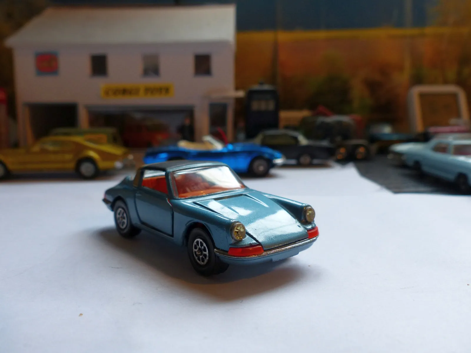 382 Porsche 911S Targa with original box - scarce edition