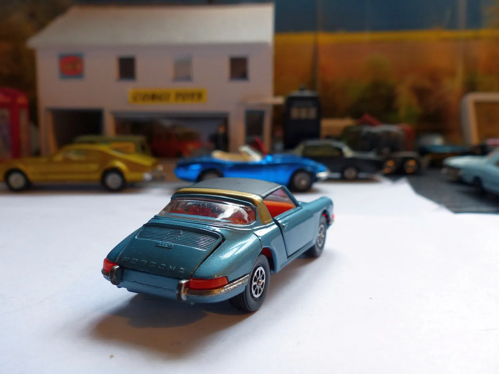 382 Porsche 911S Targa with original box - scarce edition