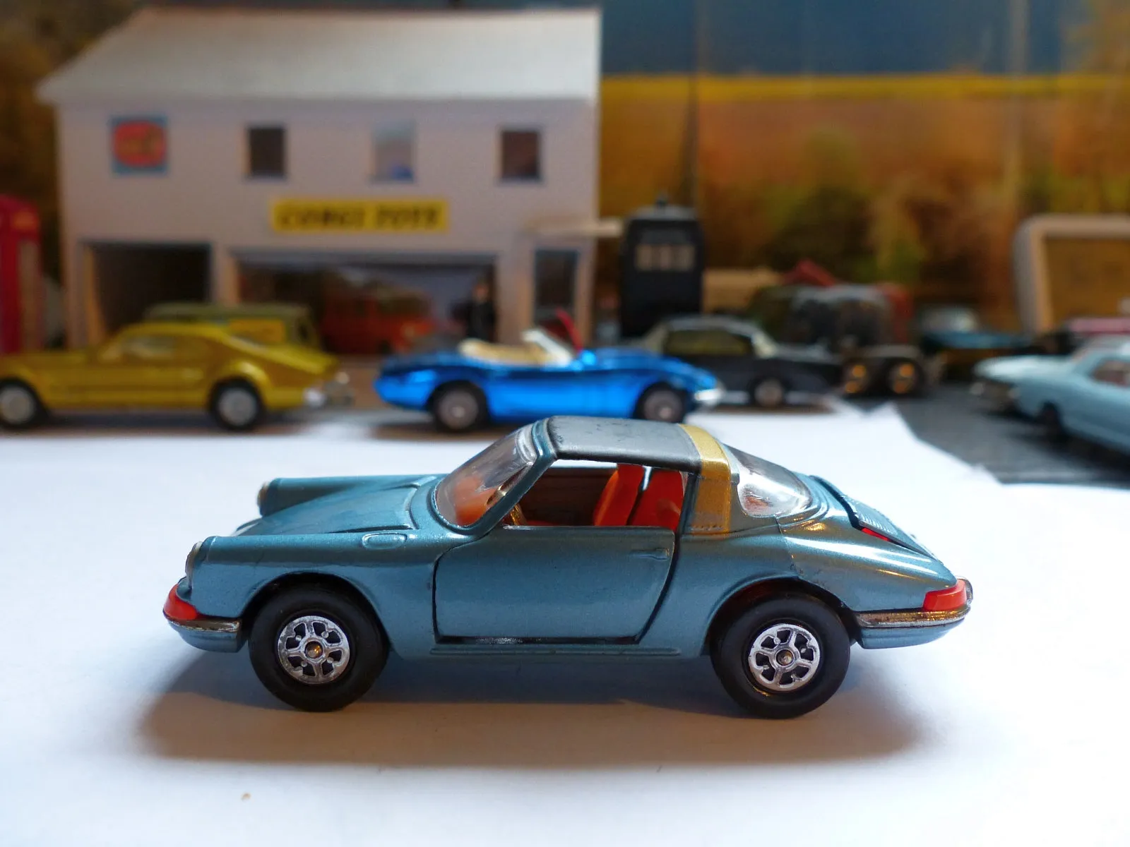 382 Porsche 911S Targa with original box - scarce edition