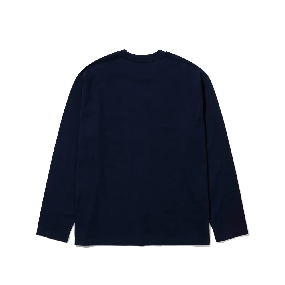 3D EVERY DAY RABBIT LONG SLEEVE NAVY