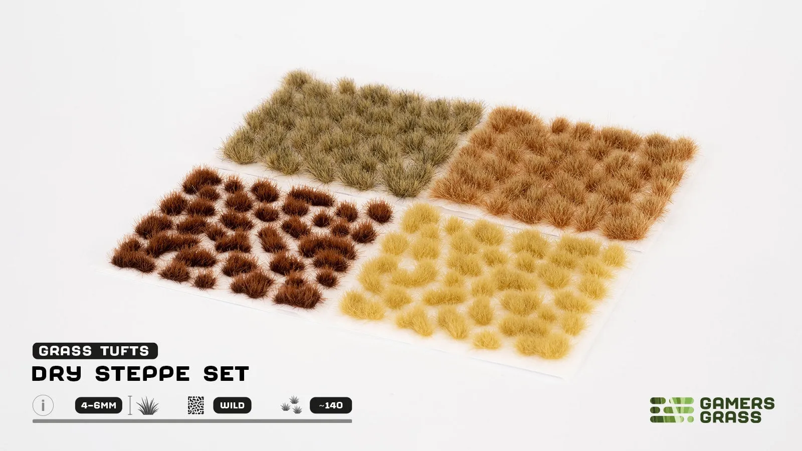 4-6mm Dry Steppe Tuft Set