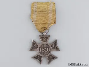 A 1813-1815 Dutch Silver Cross