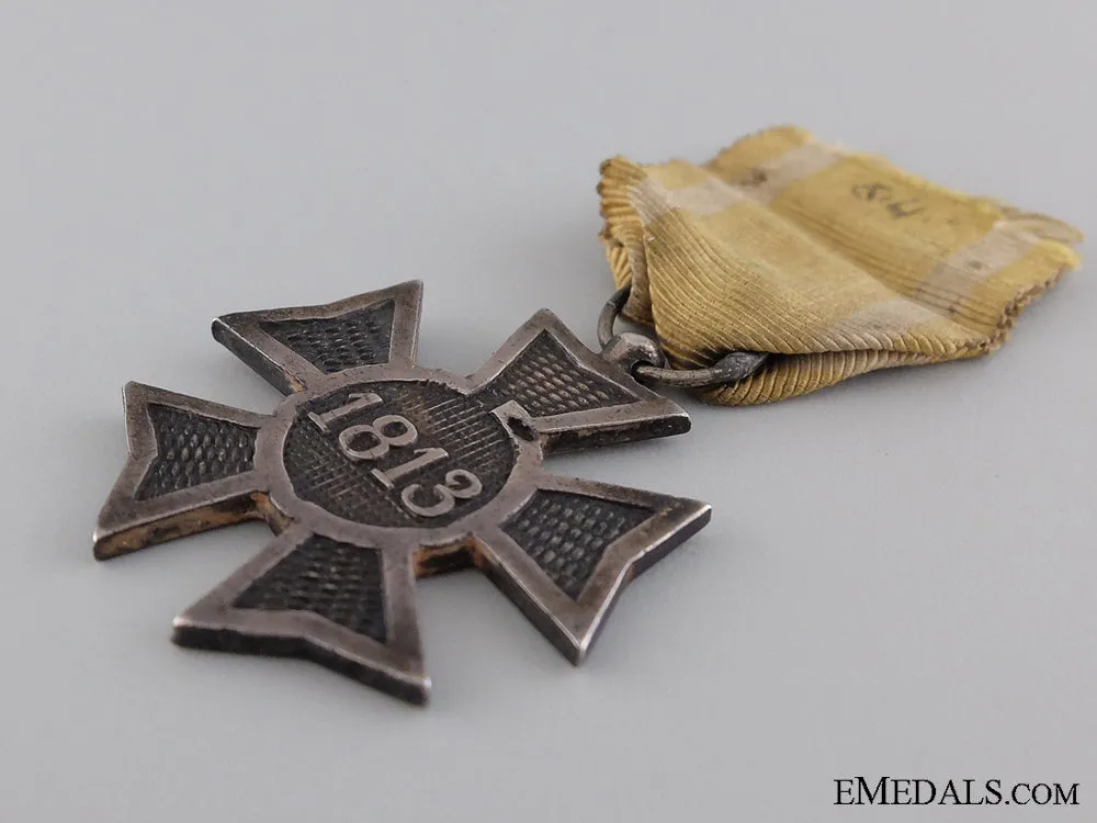 A 1813-1815 Dutch Silver Cross