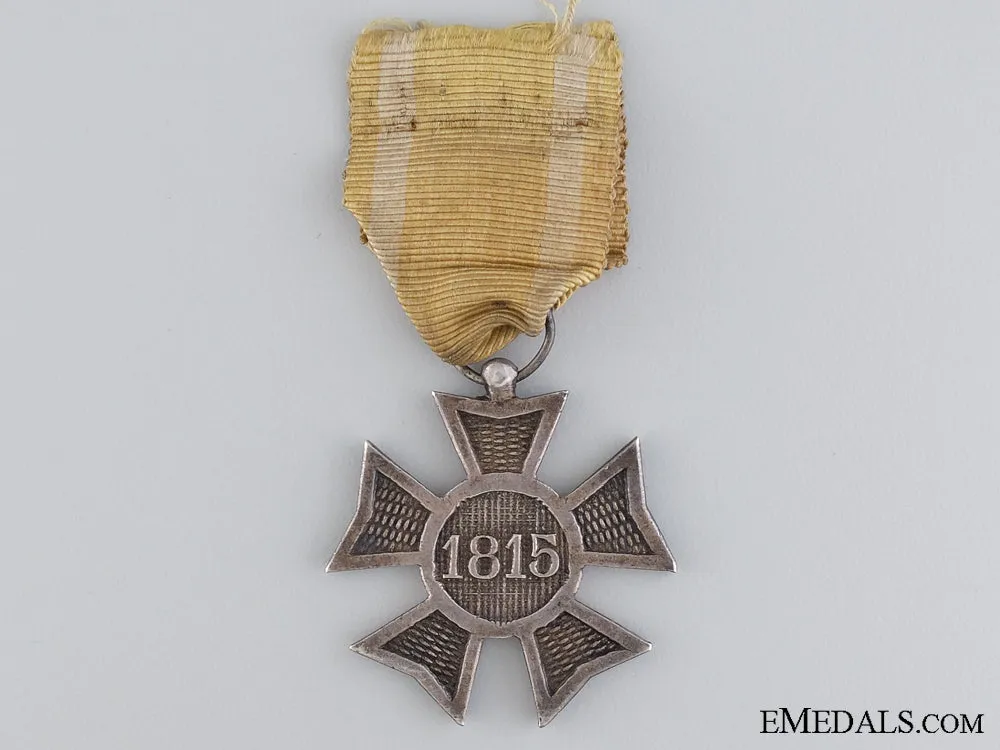 A 1813-1815 Dutch Silver Cross