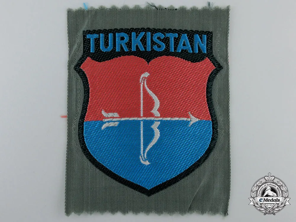 A  Bevo "Turkistan" Foreign Volunteer Shield