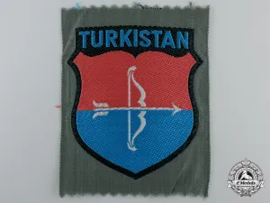 A  Bevo "Turkistan" Foreign Volunteer Shield