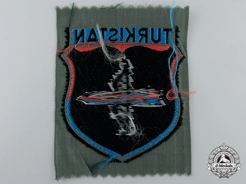 A  Bevo "Turkistan" Foreign Volunteer Shield