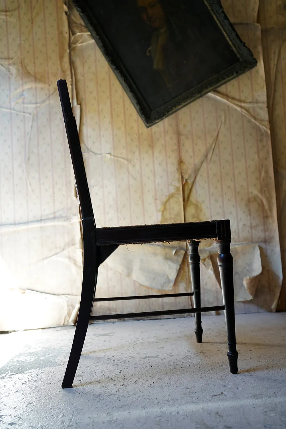 A Good George III Period Mahogany Side Chair c.1800