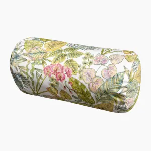 Acrisol Bouquet Multi Large Round Bolster Floor Cushion - 72cm x 35cm