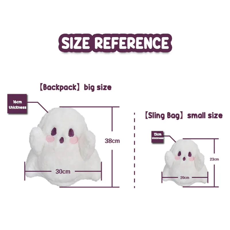 Adorable Plush Ghost Bag