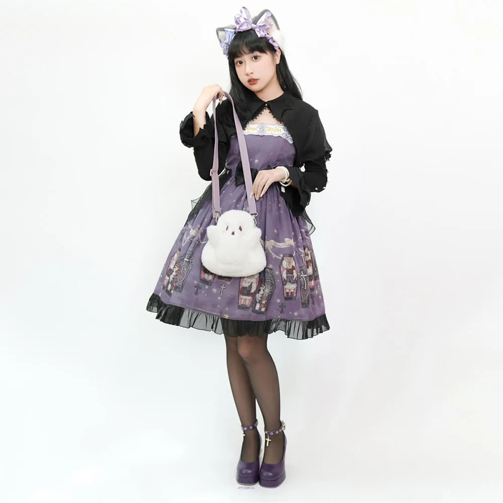 Adorable Plush Ghost Bag