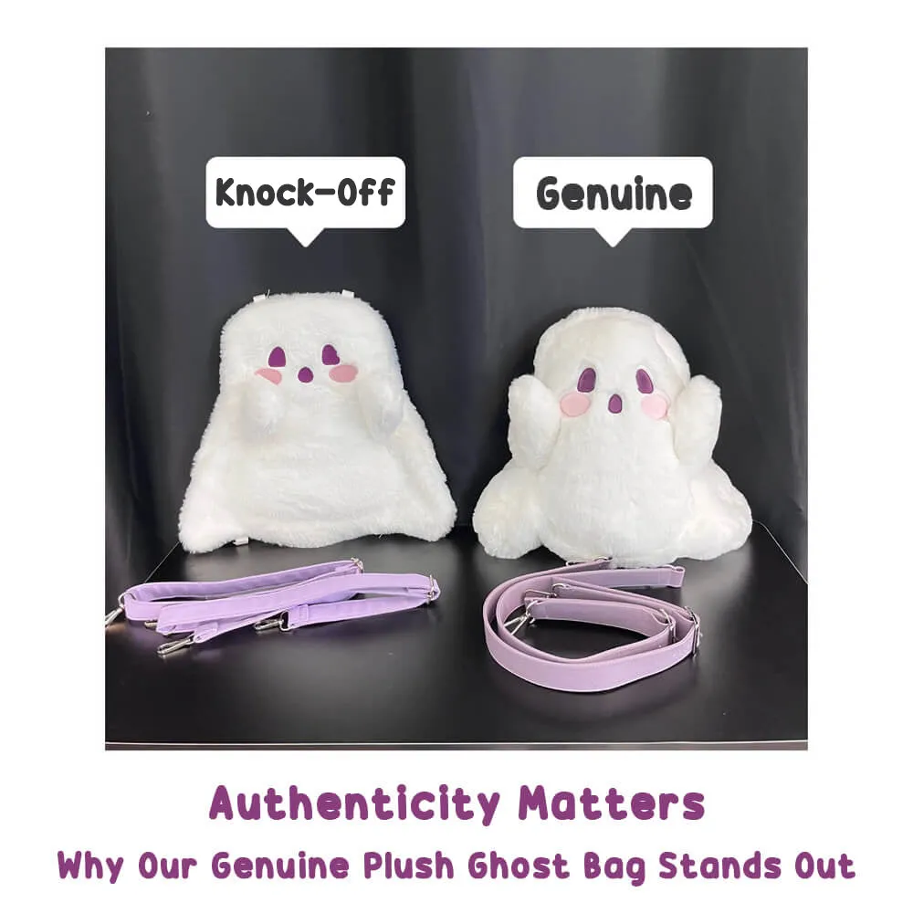 Adorable Plush Ghost Bag
