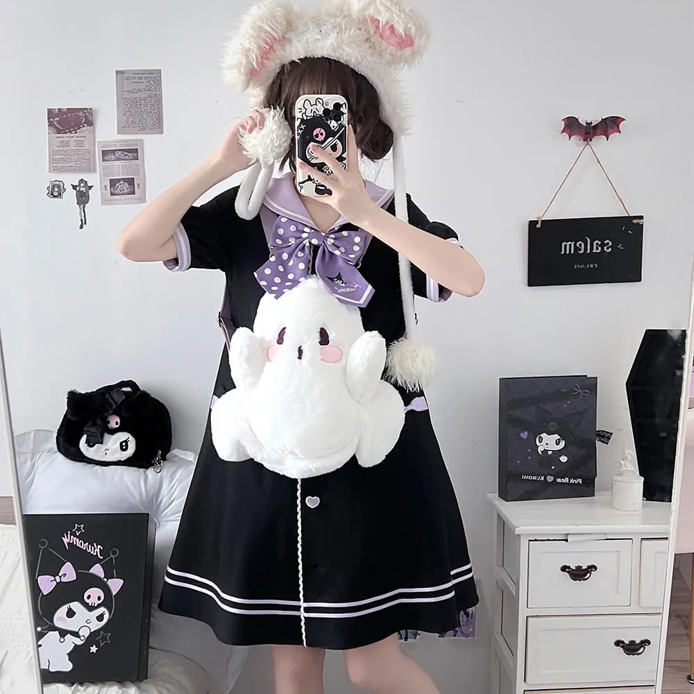 Adorable Plush Ghost Bag