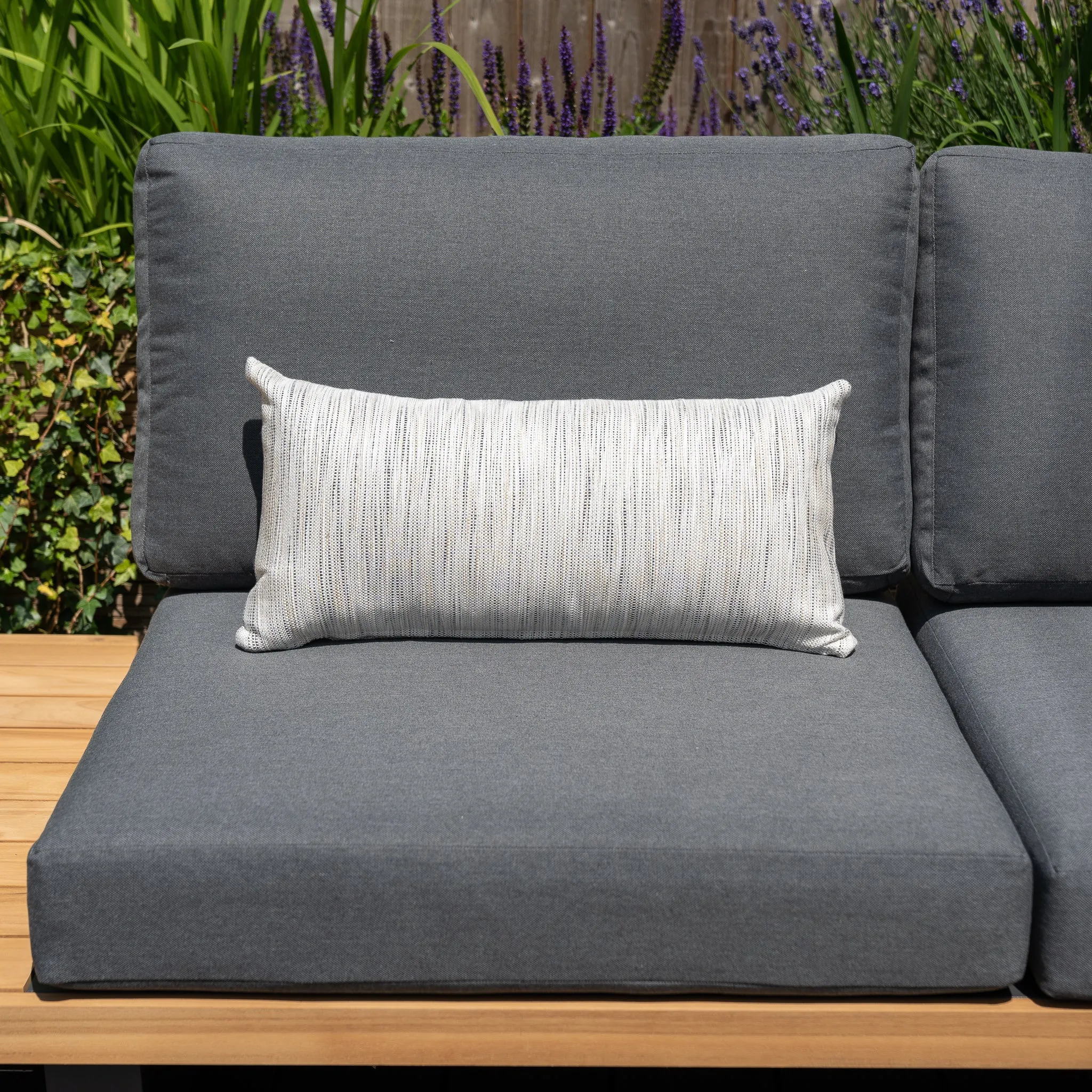 Agora Texture Ugo Bolster Scatter Cushion - 60cm x 30cm