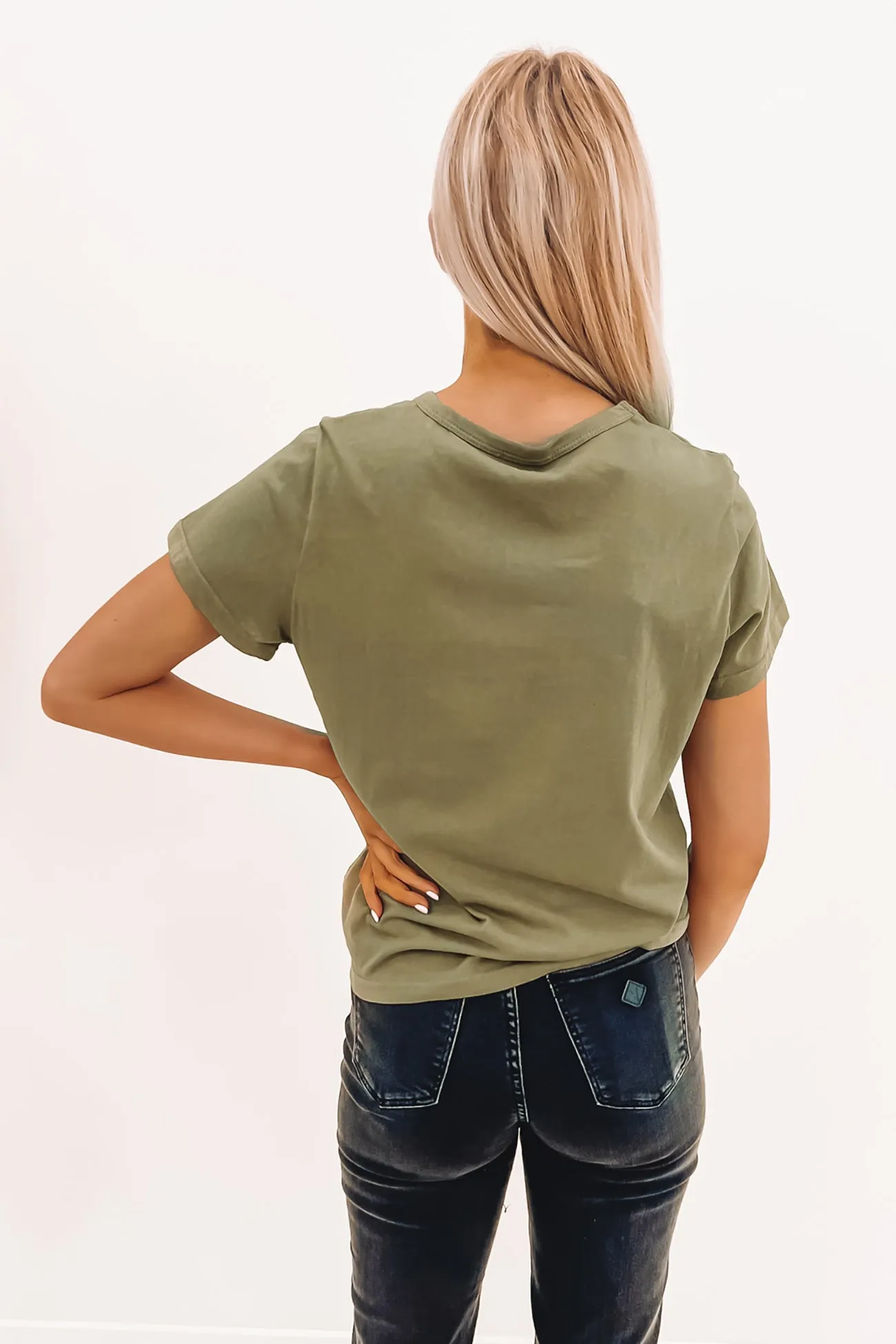Allura Mixed Femme Tee Khaki