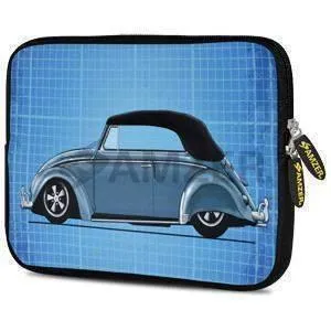 Amzer 7.75 Inch Neoprene iPad/Tablet Sleeve - Classic Beetle Grid