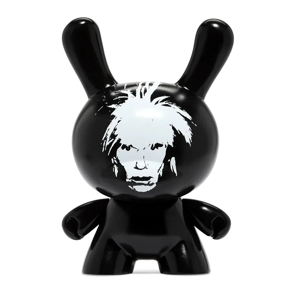 ANDY WARHOL FRIGHT WIG SELF-PORTRAIT 8" MASTERPIECE DUNNY BY KIDROBOT