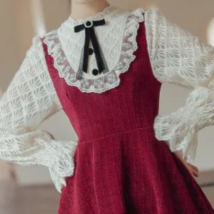 Anne's Throne    Dress Kawaii Academia Y2K Cottagecore Coquette Fairycore Dollette Princesscore