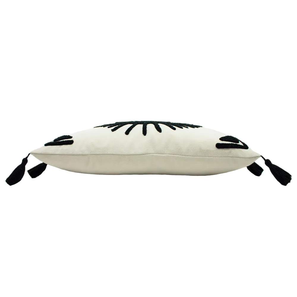 Ashram Eye Cushion Monochrome