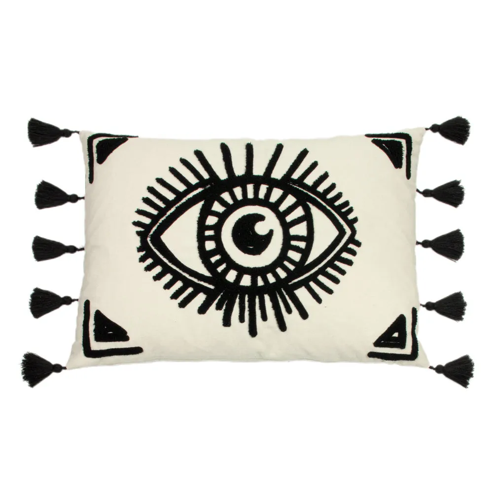 Ashram Eye Cushion Monochrome