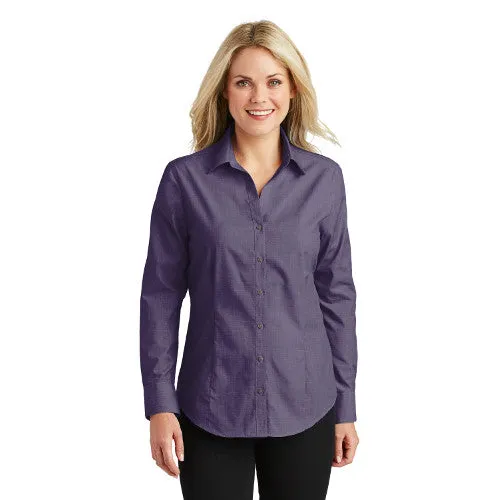 Avanti - Port Authority® Ladies Crosshatch Easy Care Custom Shirt (L640)