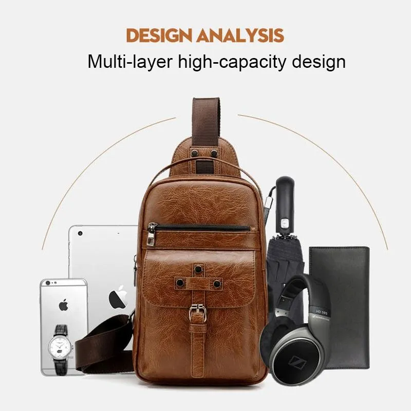 Backpack Waist Shoulder bag compatible with Ebook, Tablet and for Blackview A60 Pro (2019) - Black